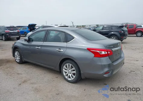 2016 Nissan Sentra Sv из США, поврежденный, VIN 3N1AB7APXGL679620